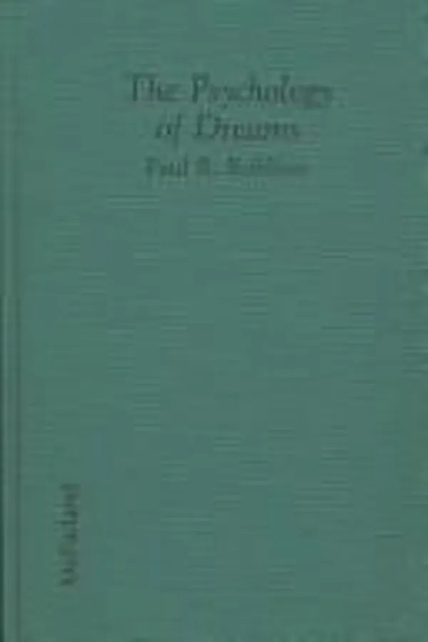 Capa de The psychology of dreams