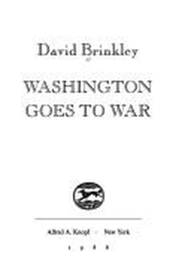 Capa de Washington goes to war