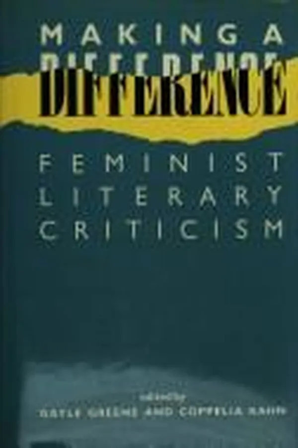Capa de Making a difference