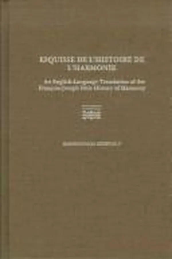 Capa de Marpurg's thoroughbass and composition handbook