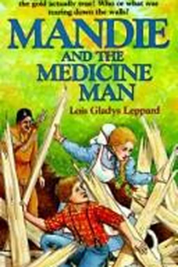 Capa de **Mandie and the medicine man** (*Mandie books 6*)