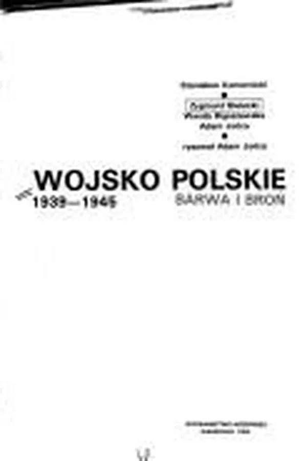 Capa de Wojsko Polskie 1939-1945, barwa i broń