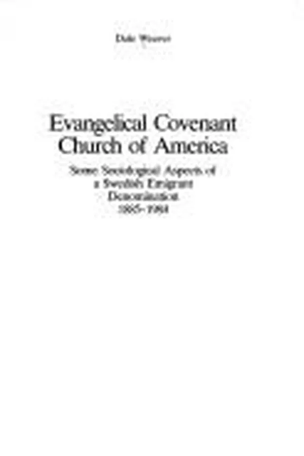 Capa de Evangelical Covenant Church of America