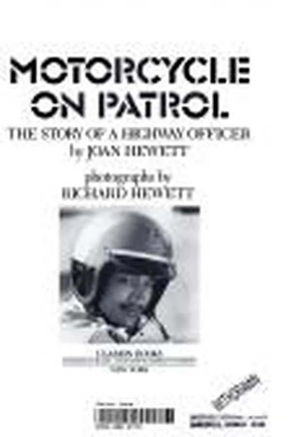 Capa de Motorcycle on patrol