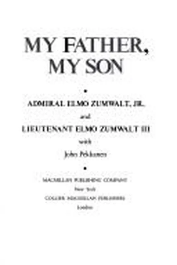 Capa de My father, my son