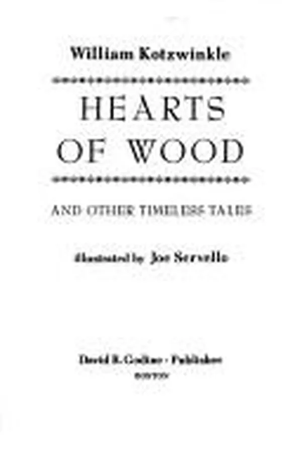 Capa de Hearts of wood and other timeless tales
