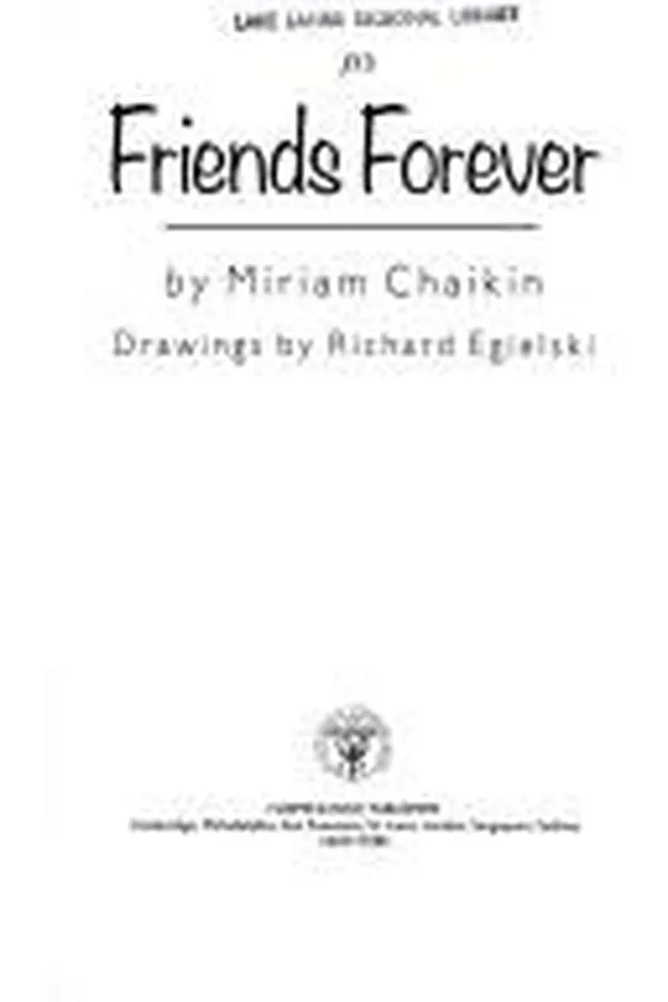 Capa de Friends Forever