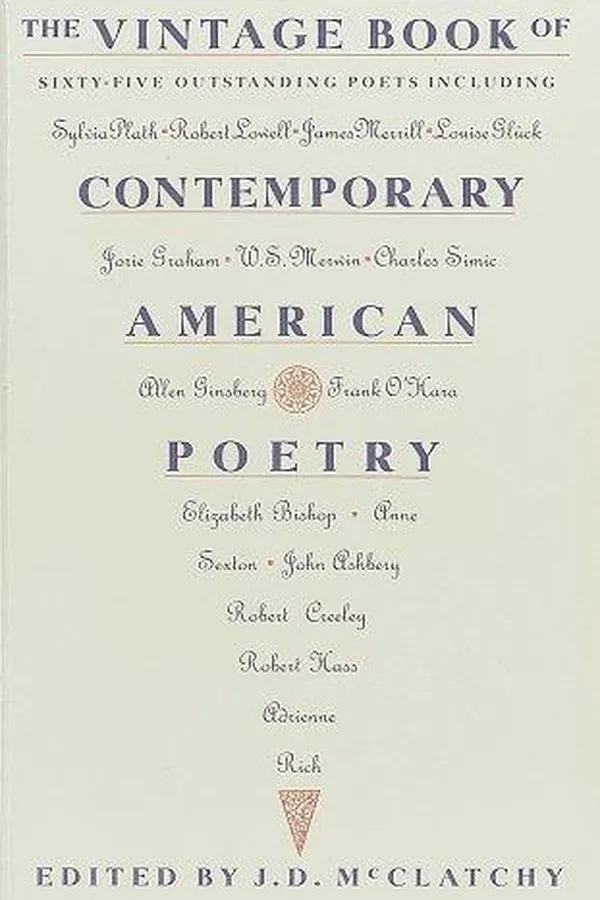 Capa de The Vintage book of contemporary American poetry