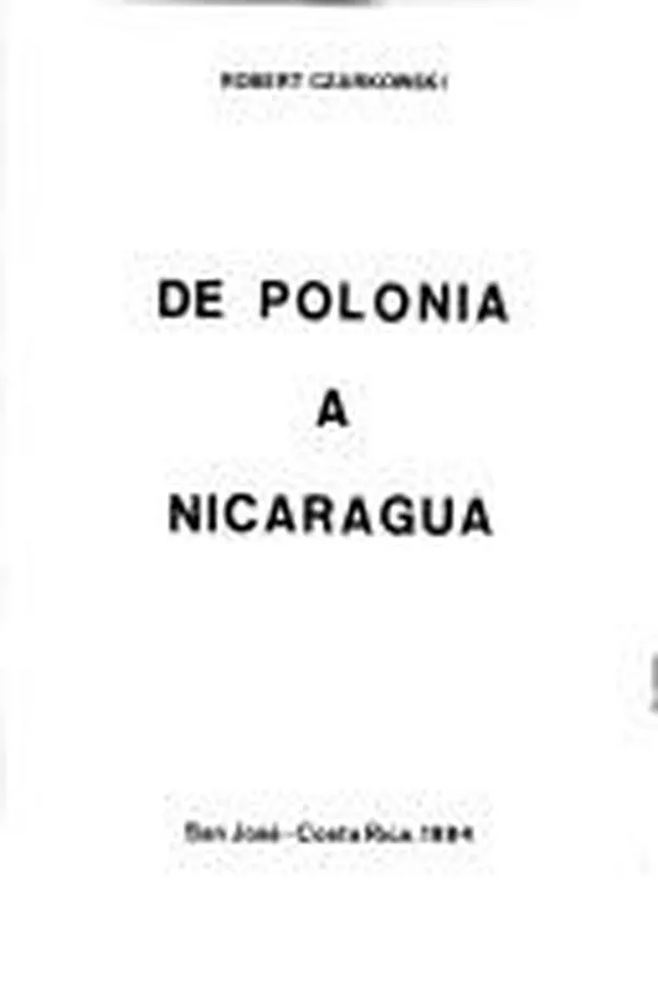 Cover of De Polonia a Nicaragua
