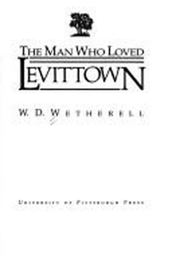 Capa de The man who loved Levittown