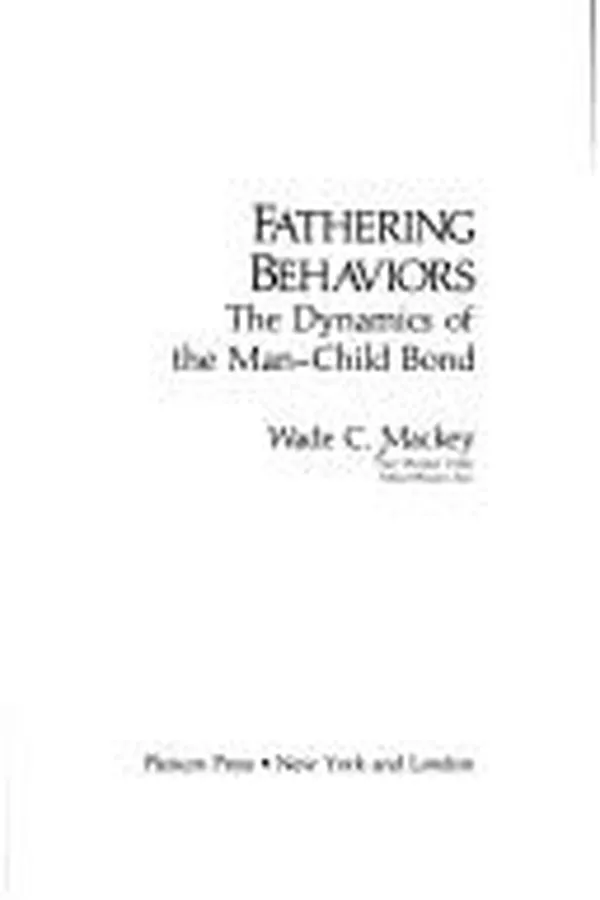 Capa de Fathering behaviors