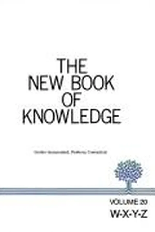 Capa de The New book of knowledge
