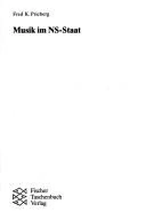 Capa de Musik im NS-Staat