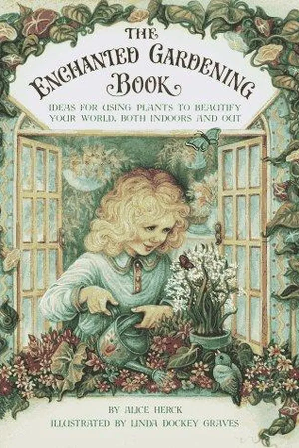 Capa de Enchanted Gardening Book