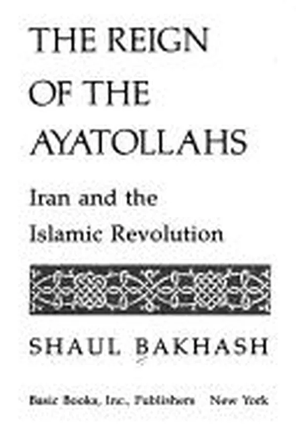 Capa de The reign of the ayatollahs