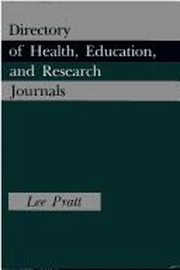 Capa de Directory of health, education, and research journals