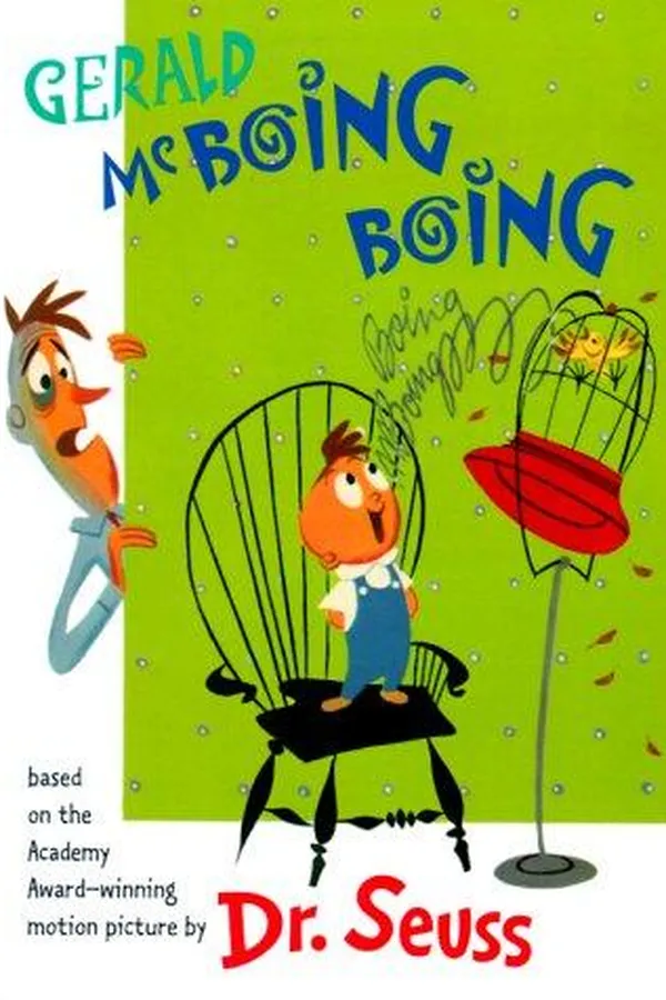 Capa de Gerald McBoing Boing