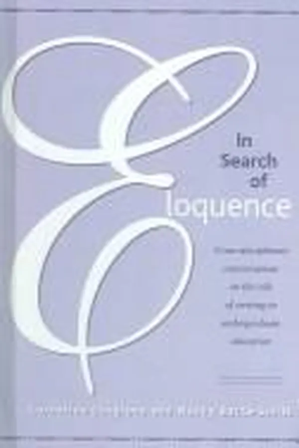 Capa de In search of eloquence