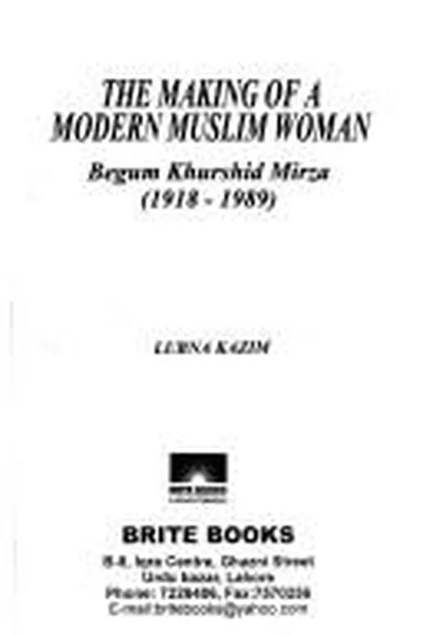 Capa de The making of a modern Muslim woman