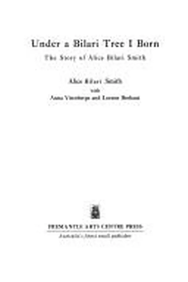 Cover of Under a Bilari tree I born