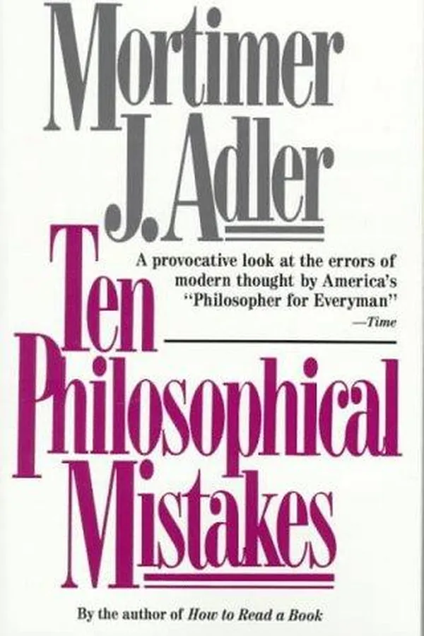 Capa de Ten philosophical mistakes