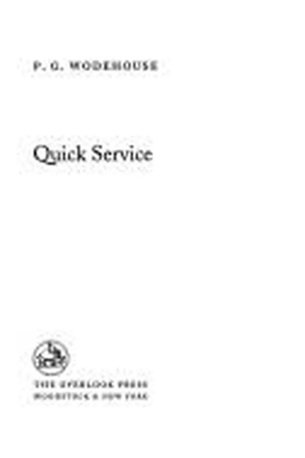 Capa de Quick service