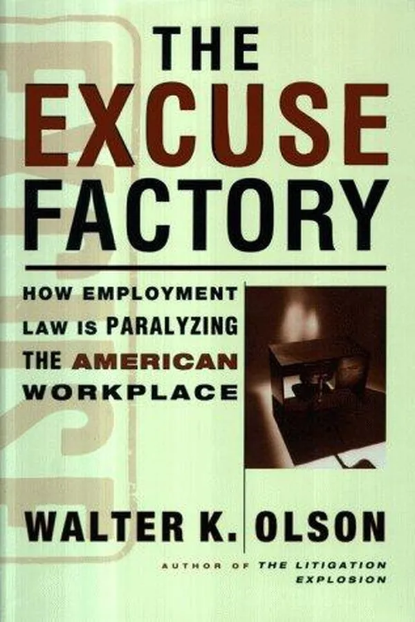 Capa de The excuse factory