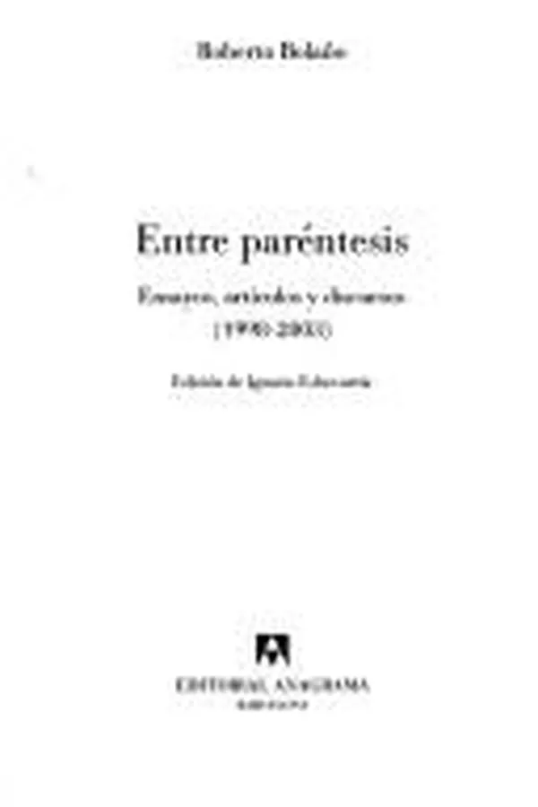 Capa de Entre paréntesis