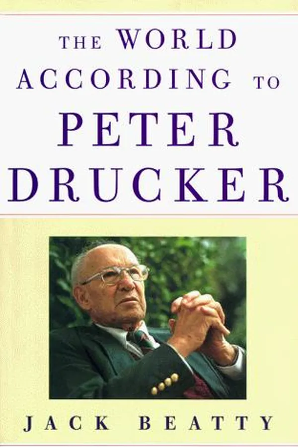 Cover of The world according to Peter Drucker