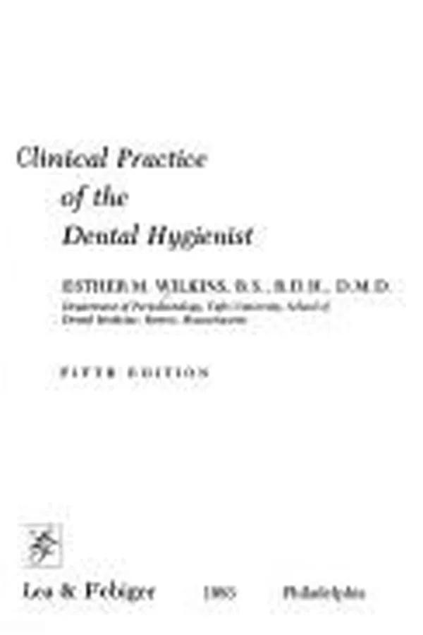 Capa de Clinical practice of the dental hygienist