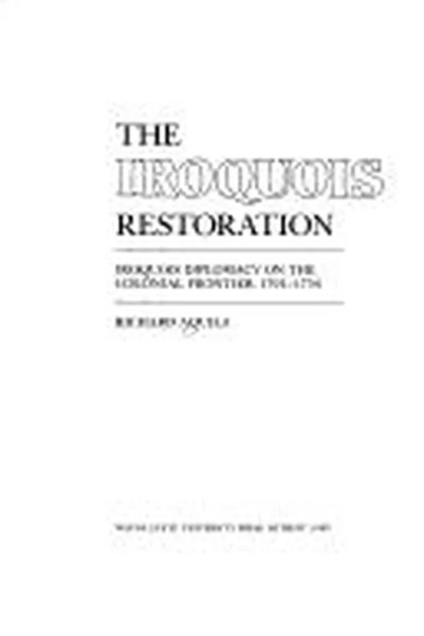 Capa de The Iroquois restoration