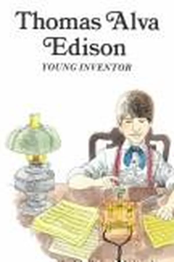 Capa de Thomas Alva Edison, young inventor