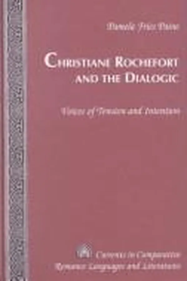 Capa de Christiane Rochefort and the dialogic