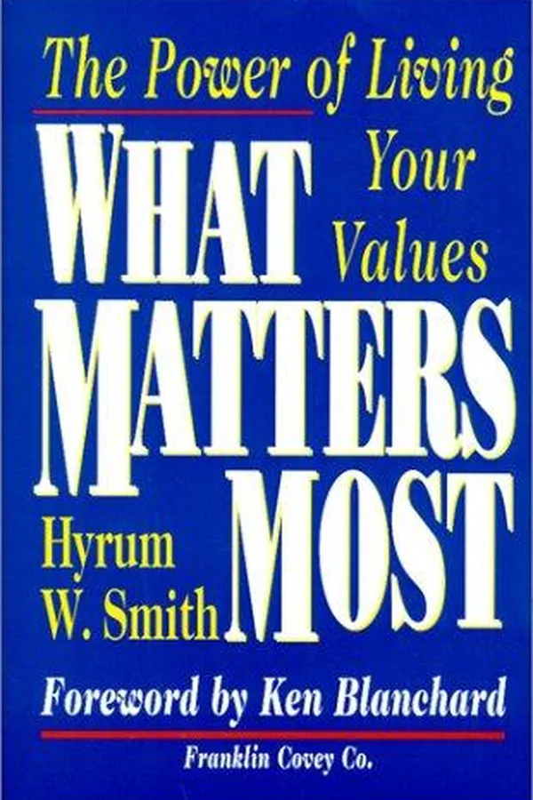 Capa de What Matters Most