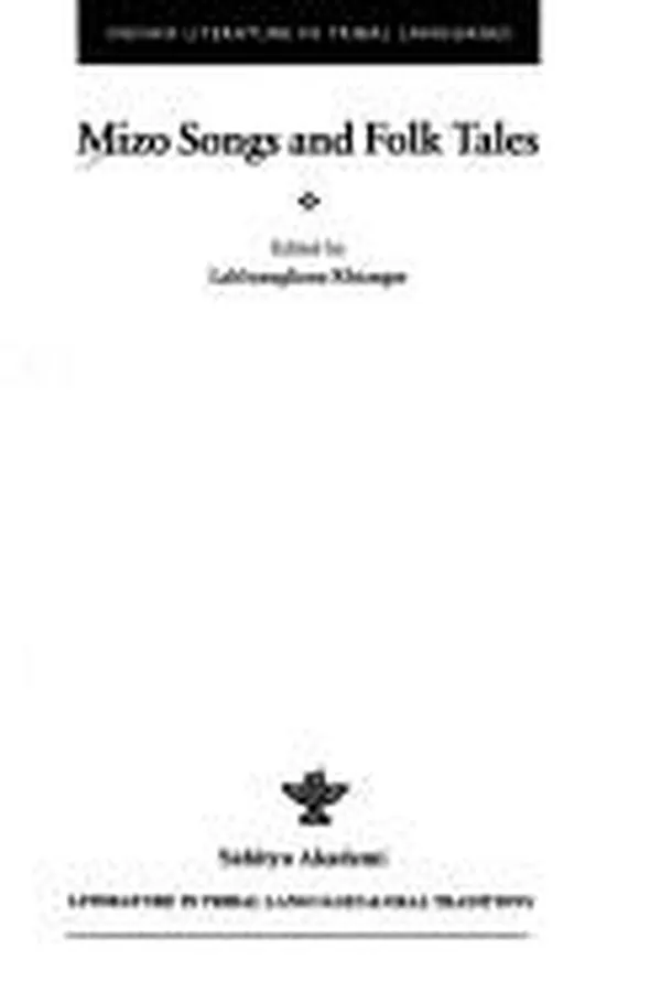 Capa de Mizo songs and folk tales