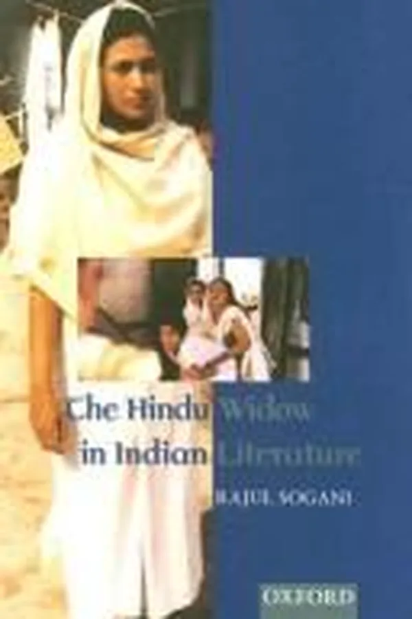 Capa de The Hindu widow in Indian literature