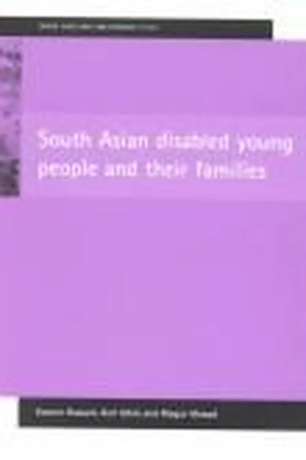 Capa de South Asian disabled young people and their families