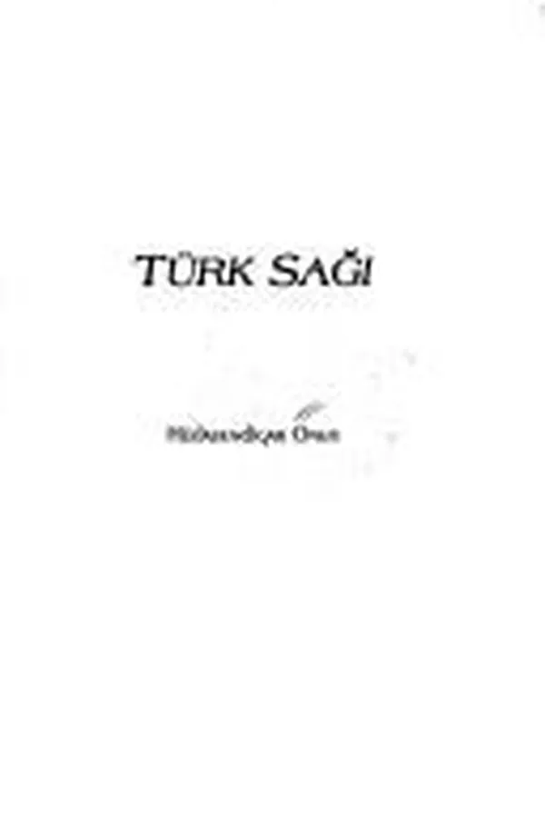 Capa de Türk sağı