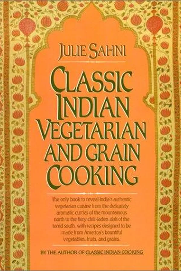 Capa de Classic Indian vegetarian and grain cooking