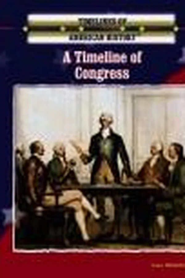 Capa de A timeline of Congress
