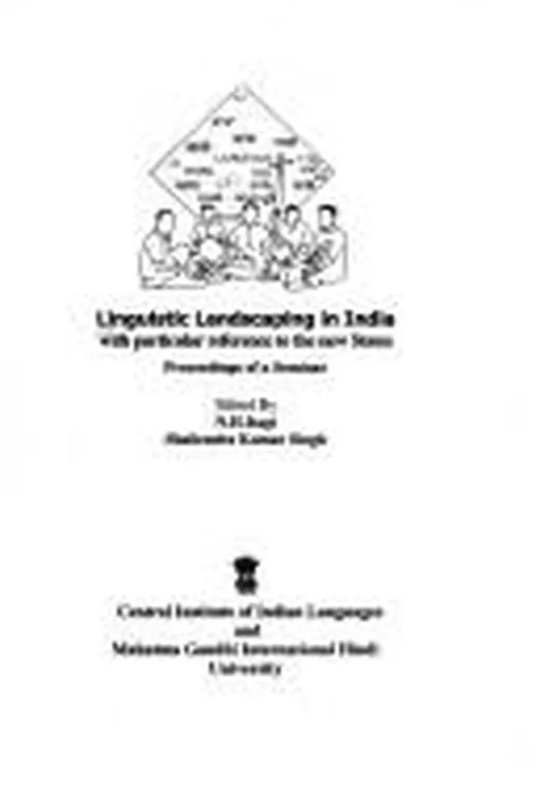 Capa de Linguistic landscaping in India with particular reference to the new states