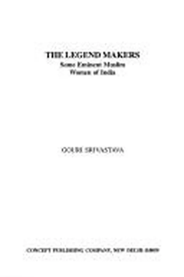 Capa de The legend makers