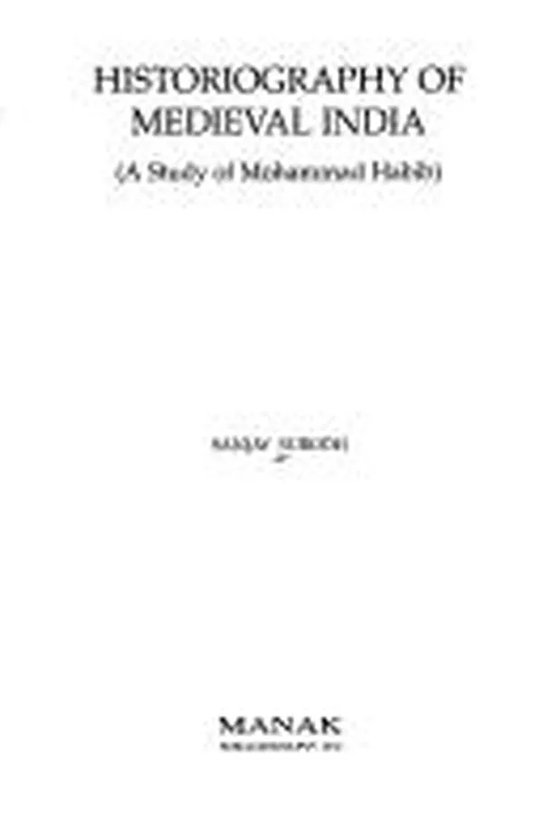 Capa de Historiography of medieval India