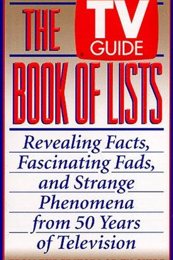 Capa de The TV Guide book of lists