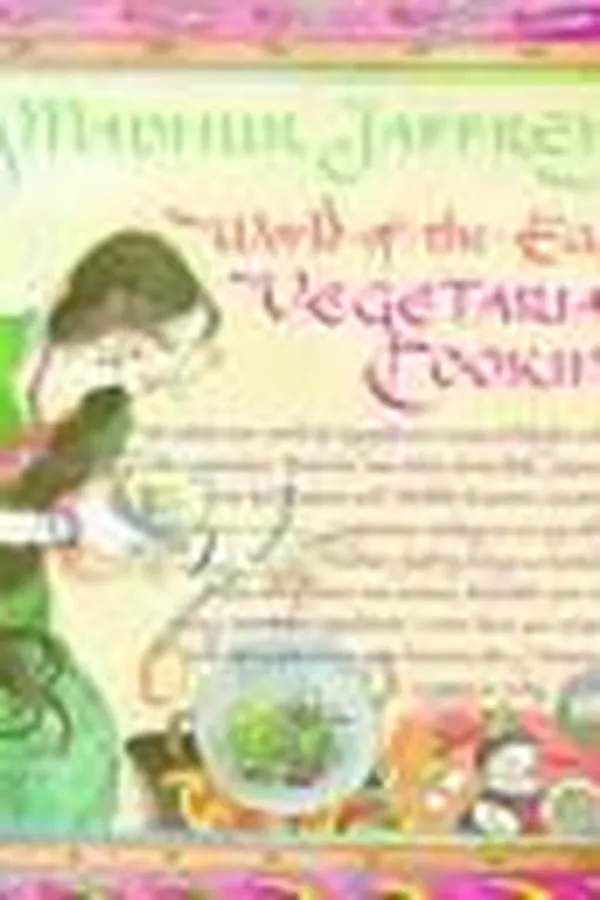 Capa de Madhur Jaffrey's World-of-the-East vegetarian cookbook