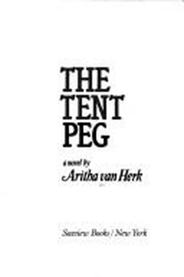 Capa de The tent peg