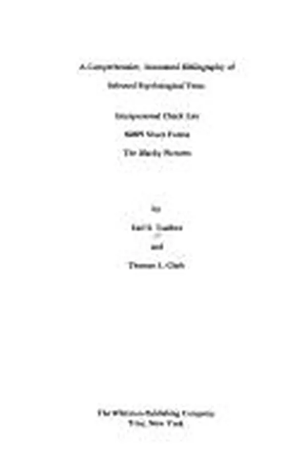 Capa de A comprehensive, annotated bibliography of selected psychological tests