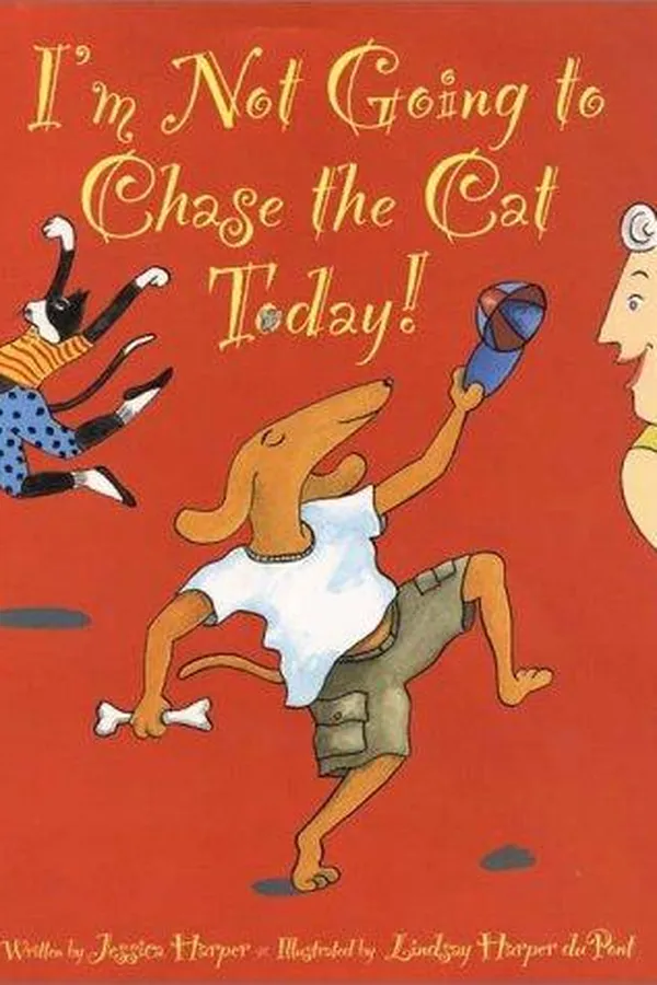Capa de I'm not going to chase the cat today!