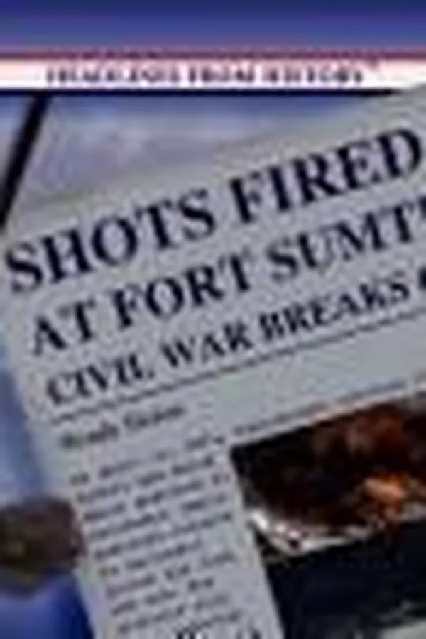 Capa de Shots fired at Fort Sumter