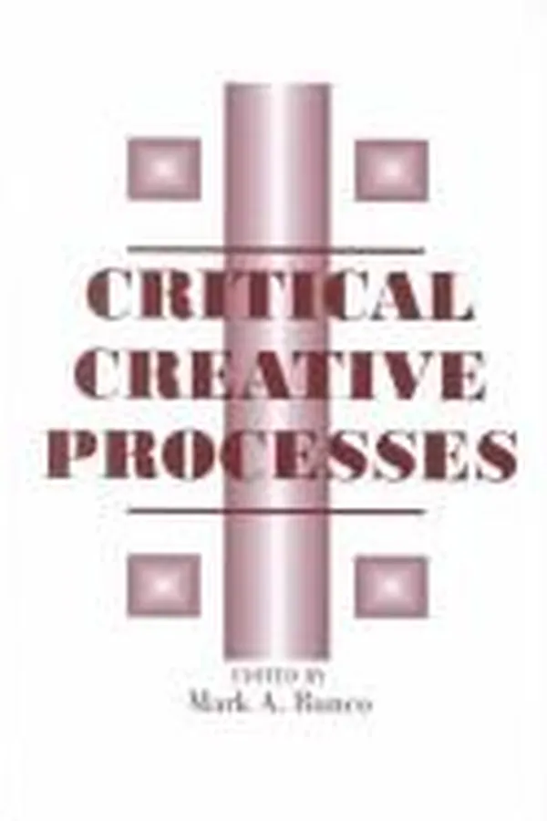 Cover of Critical creative processes